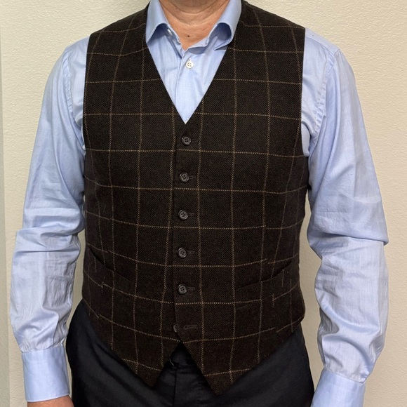 Men'sVest - Dark Brown
